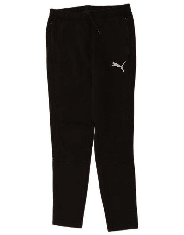 PUMA Womens Tracksuit Trousers UK 8 Small Black Cotton