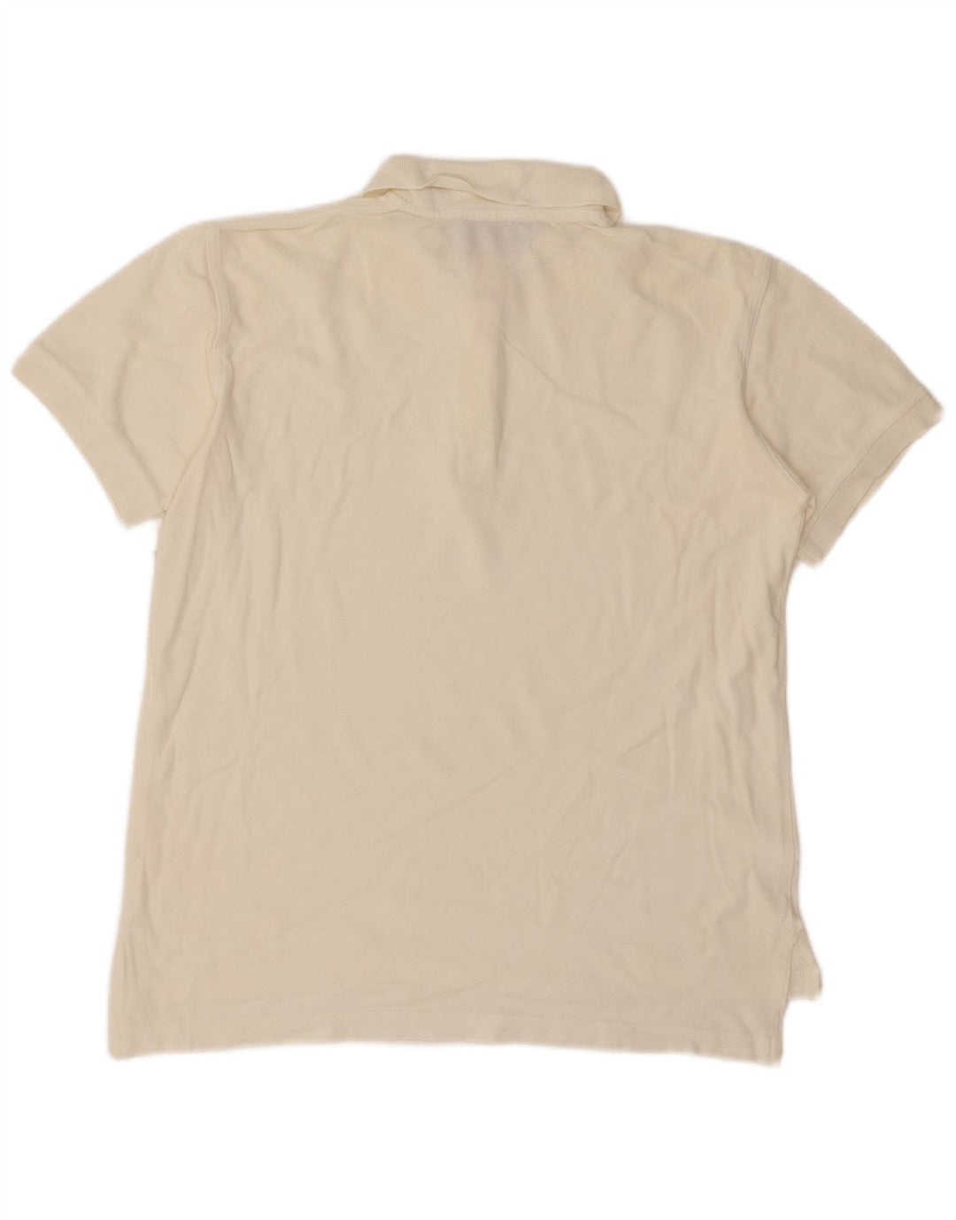 Damska koszulka polo Les Copains IT 44, średnia, złamanej bieli, bawełniana