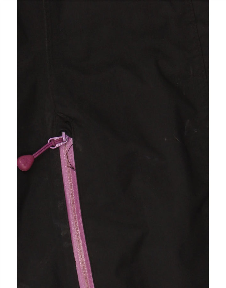 Damska kurtka przeciwdeszczowa JACK WOLFSKIN UK 10 Small, czarna, poliamidowa