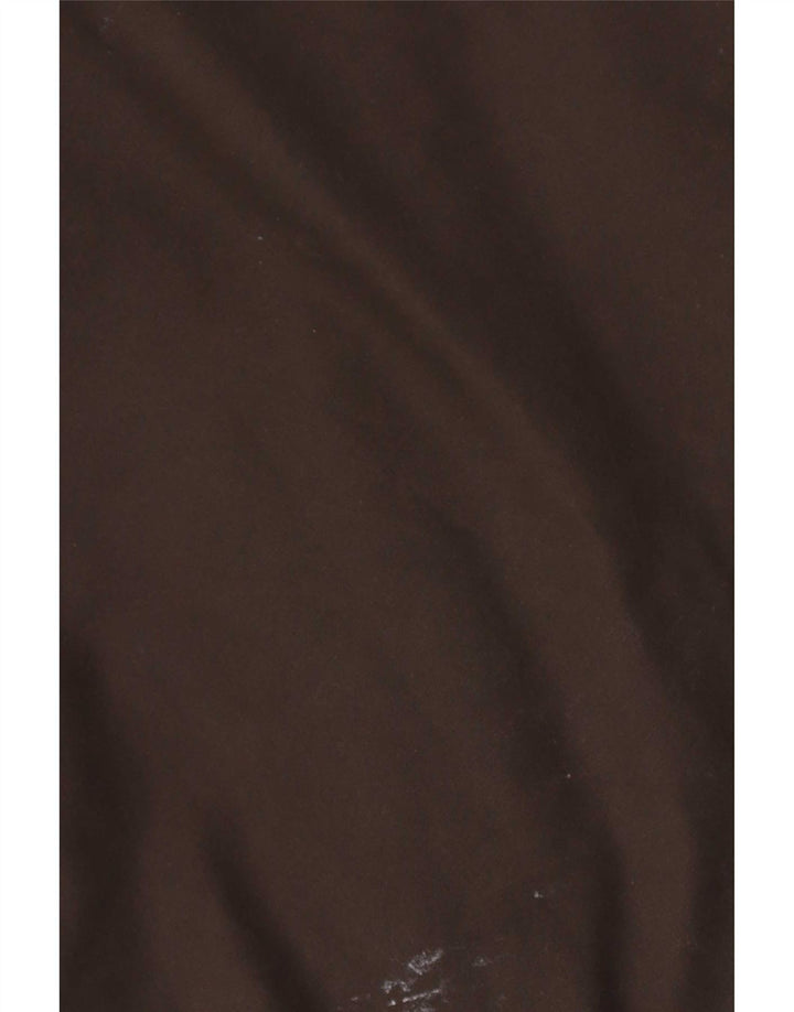 Marlboro Classics Męski płaszcz z woskowanej bawełny UK 36 Small Brown