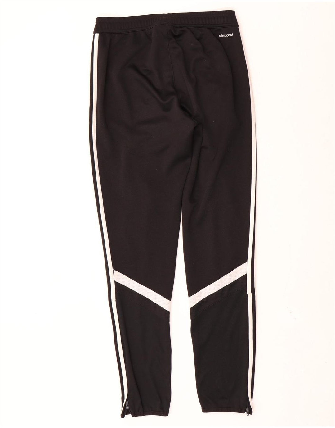 Męskie spodnie dresowe Adidas Climacool, małe, czarne, poliestrowe