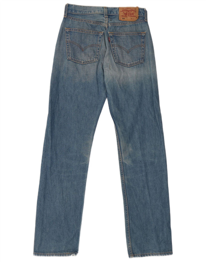 Męskie jeansy Levi's 501 Straight W27 L32 Niebieskie bawełniane