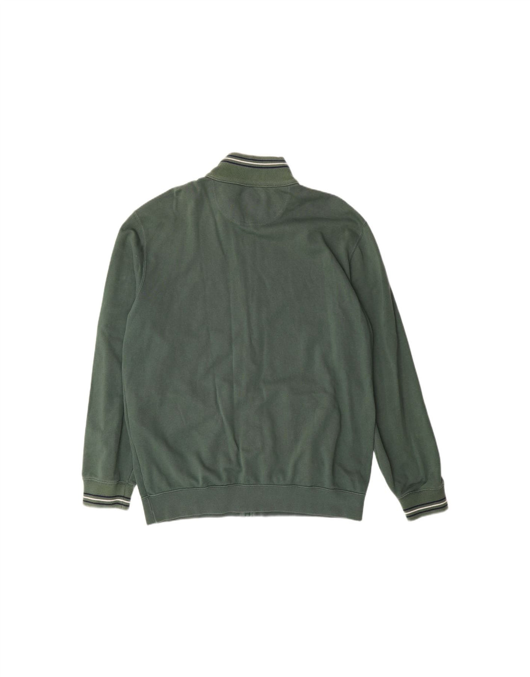 CHAMPION Mens Tracksuit Top Jacket 2XL Green Cotton