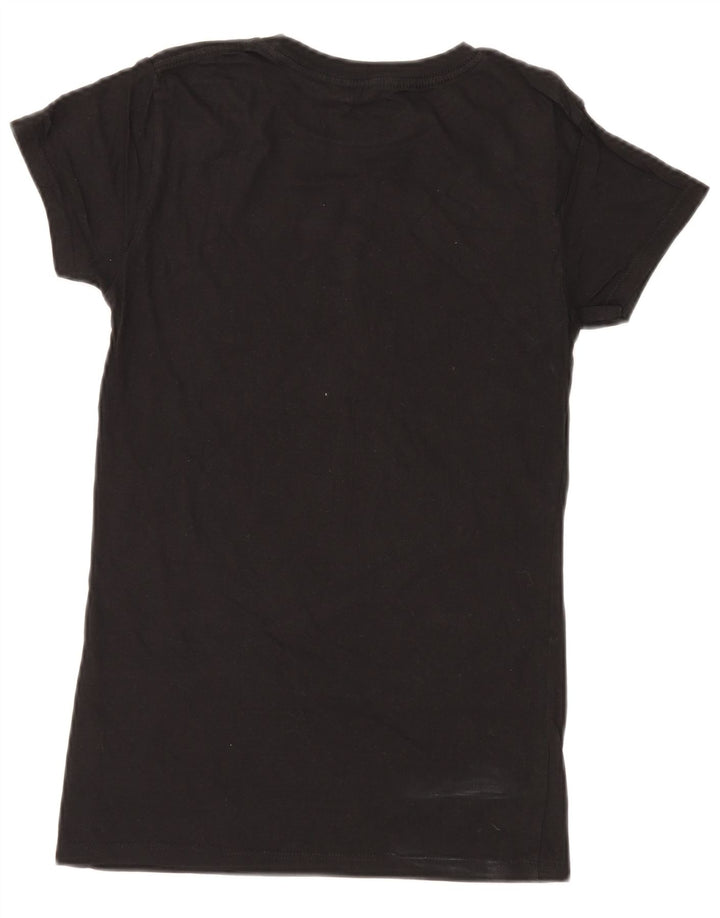 Damska koszulka z grafiką HARD ROCK CAFE Top UK 14, duża, czarna