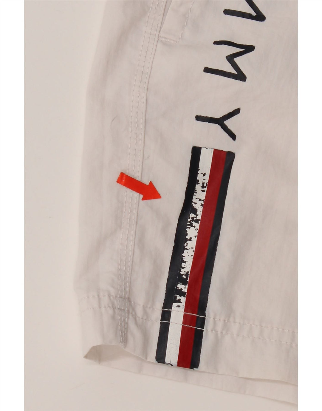 Damskie spodenki kąpielowe Tommy Hilfiger Graphic UK 12 Medium White