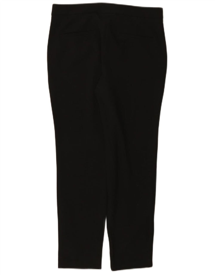 Spodnie damskie Zara Slim Chino, małe, W26 L27, czarne, poliestrowe