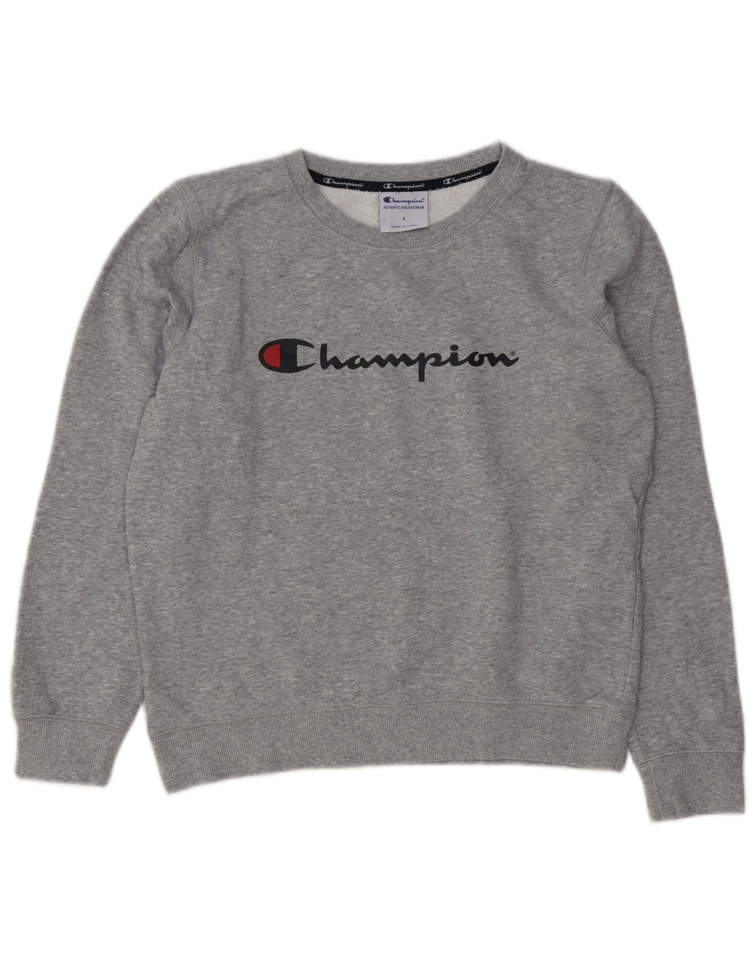 Damska bluza Champion Graphic Jumper UK 10 Small Grey Flecked