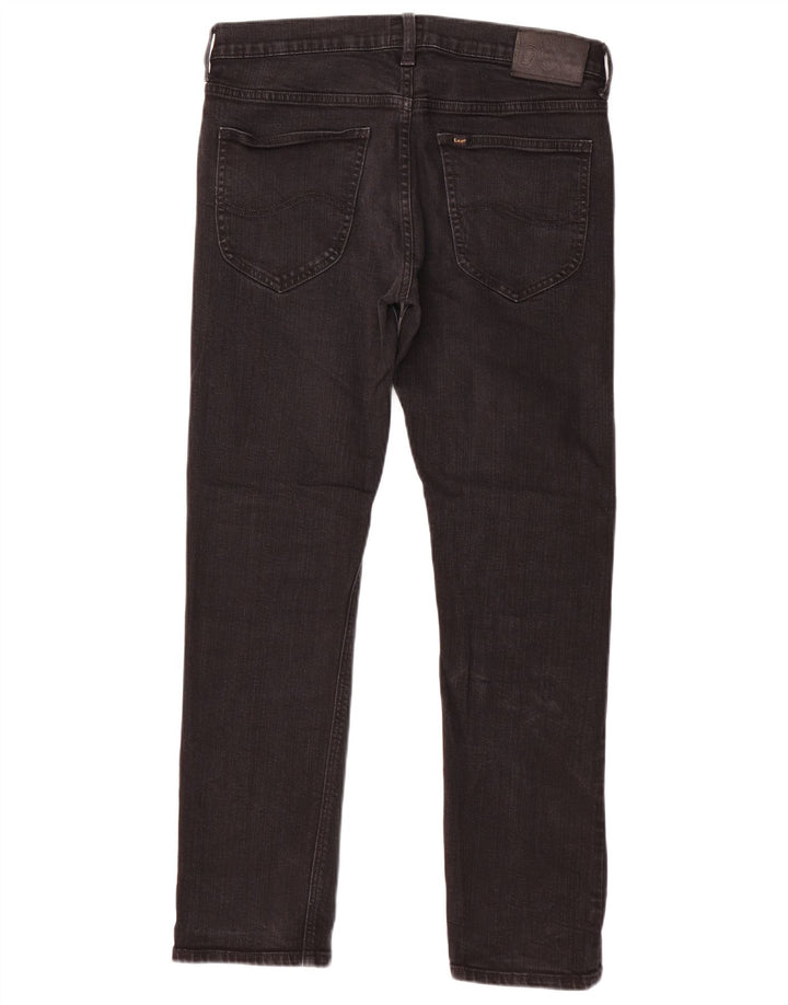 Damskie jeansy LEE Daren Zip Fly W31 L30, czarna bawełna