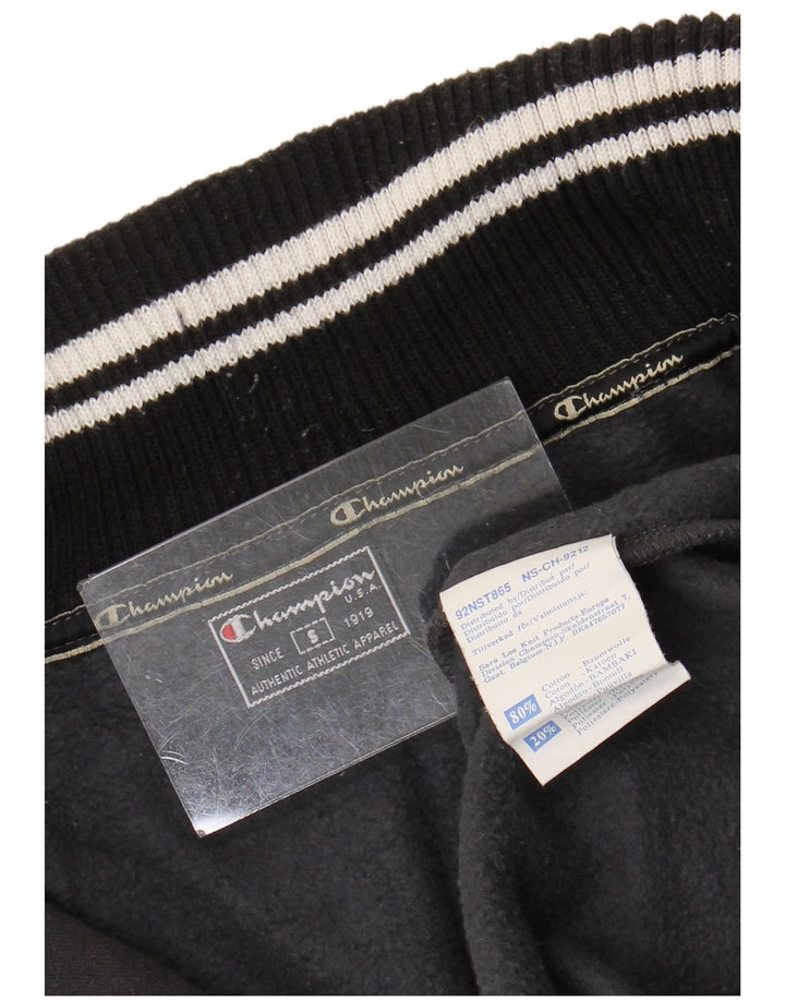 Męski sweter Champion z zamkiem błyskawicznym, mały, szary, bawełniany