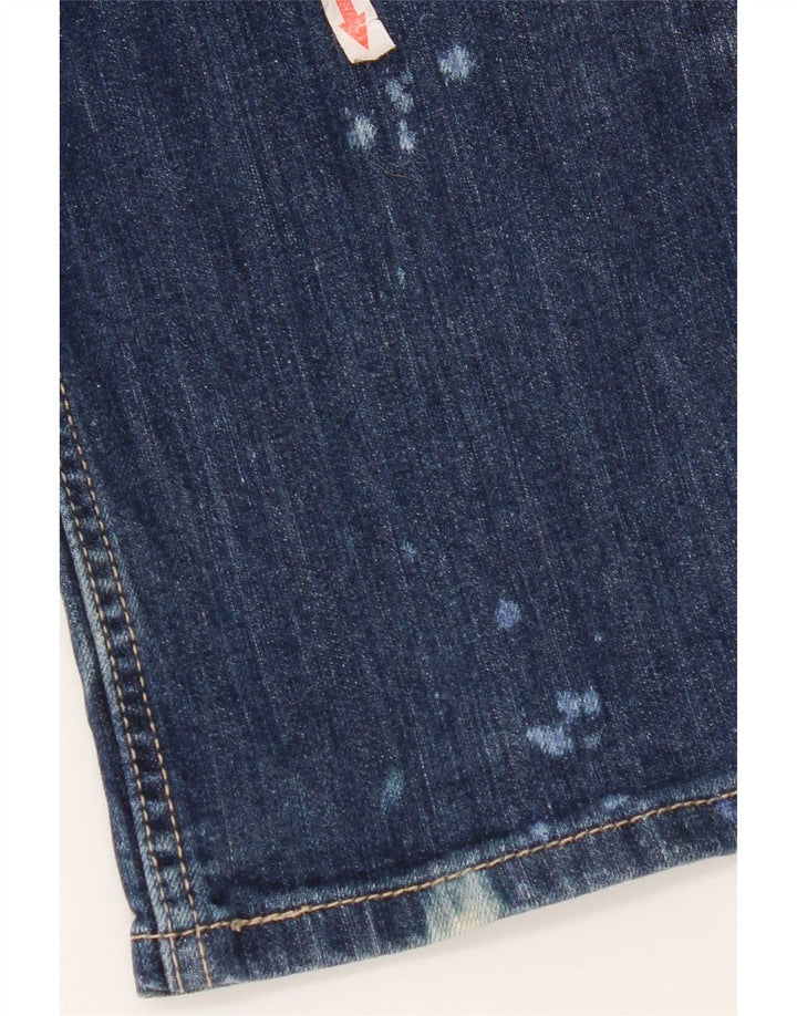 Damskie jeansy Levi's 524 Straight W29 L32 Niebieskie bawełniane