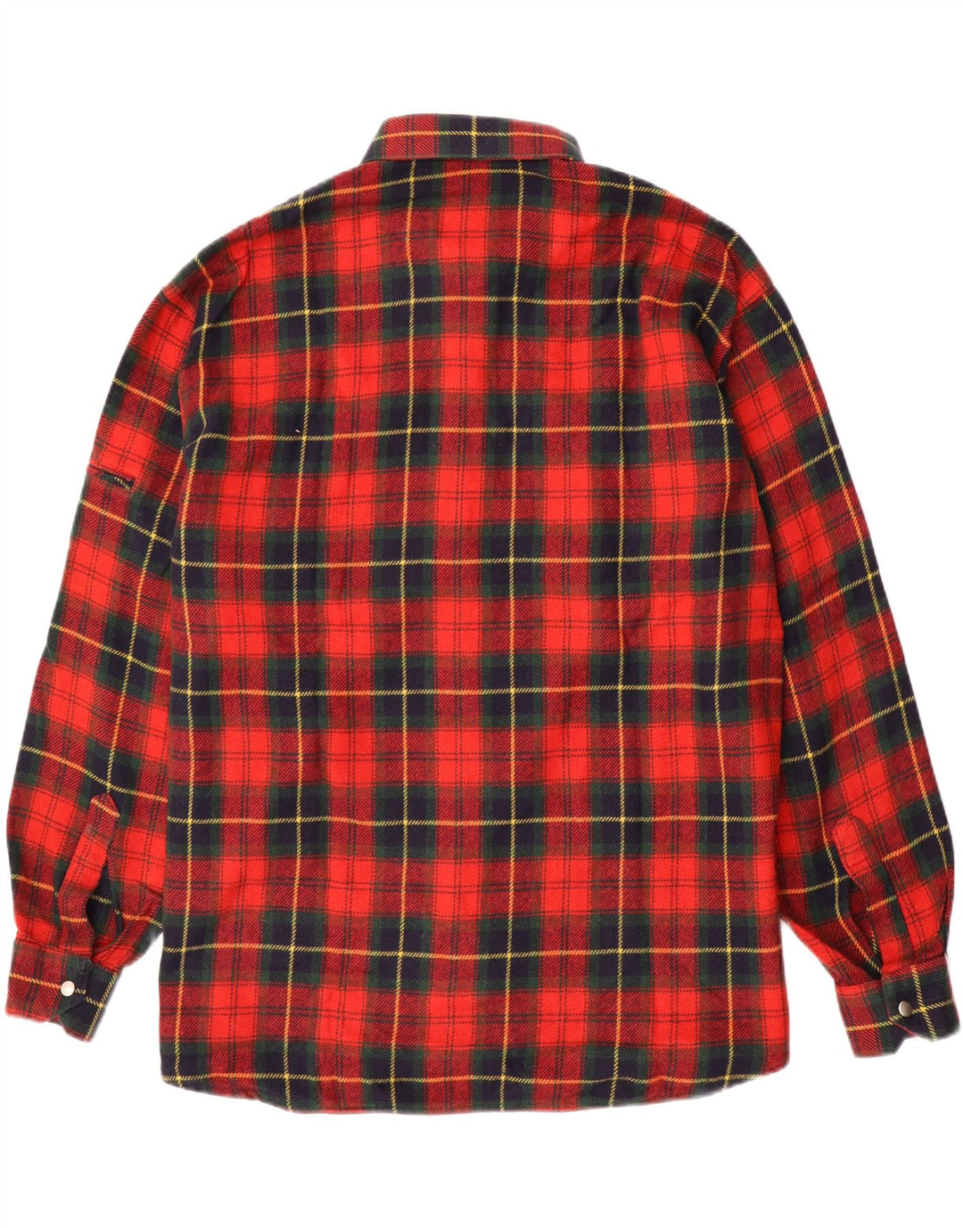 Vintage męska koszula flanelowa 2XL w czerwoną kratę