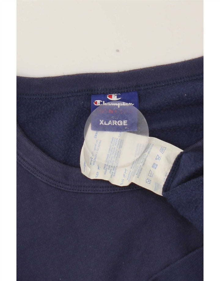 Bluza męska Champion XL, granatowa, bawełniana