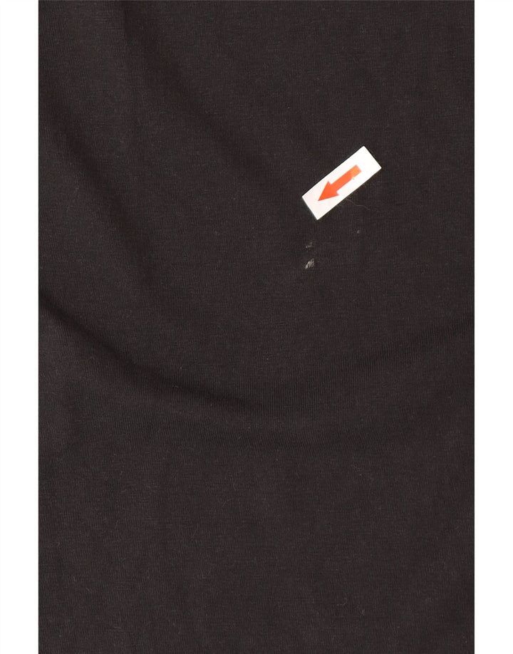 Męska koszulka z grafiką Calvin Klein Jeans, duża, czarna, bawełniana