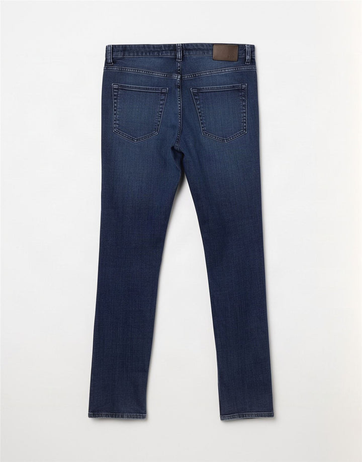 Męskie jeansy slim Hugo Boss W33 L32 Niebieskie bawełniane