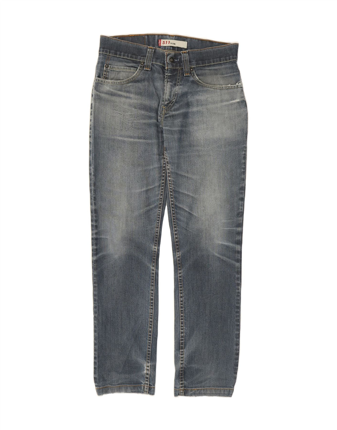 LEVI'S Mens 511 Slim Jeans W30 L29 Blue Cotton Vintage Levi's and Second-Hand Levi's from Messina Hembry 