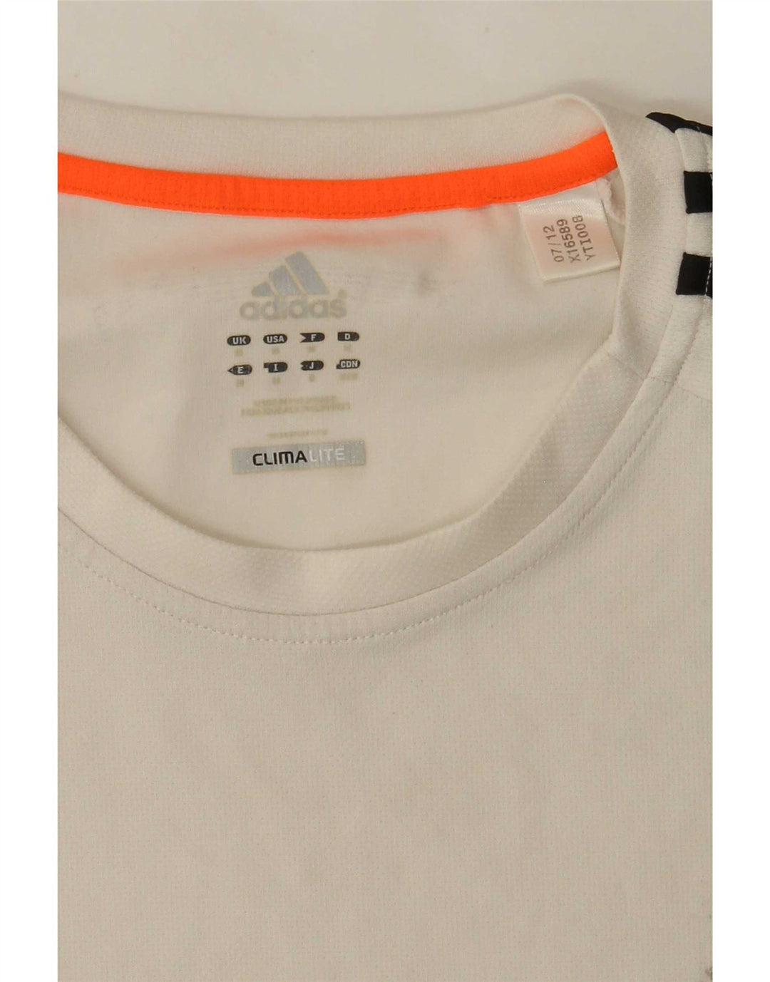 Adidas Męska Kamizelka Climalite Top Średnia Biała