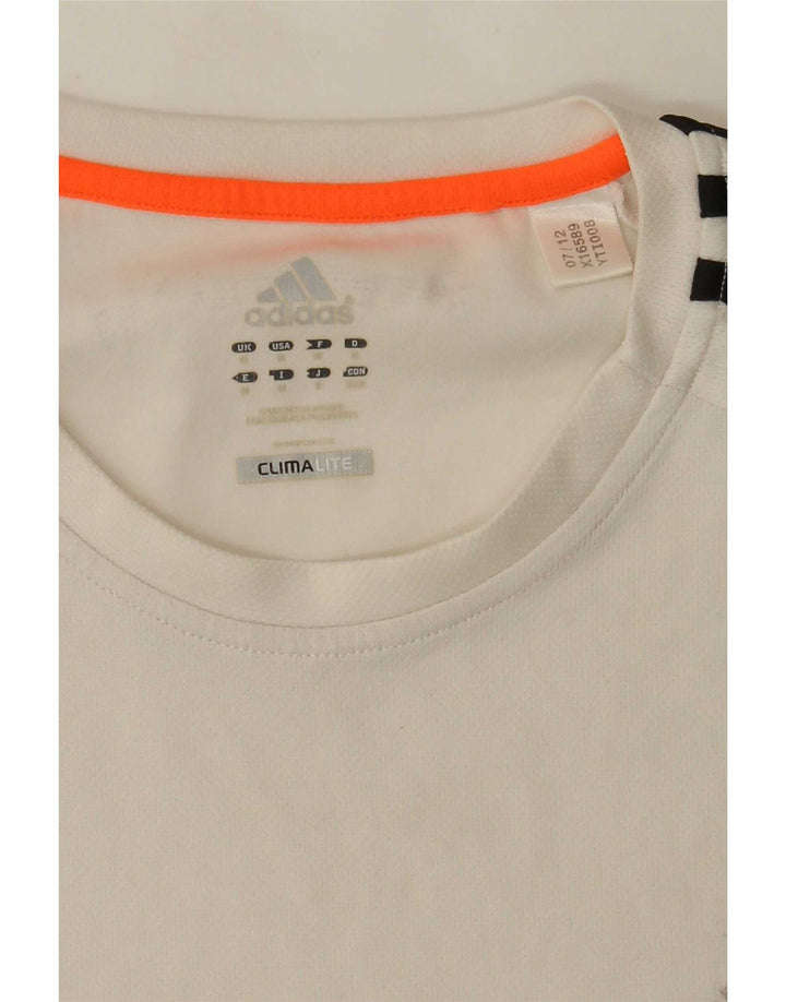 Adidas Męska Kamizelka Climalite Top Średnia Biała