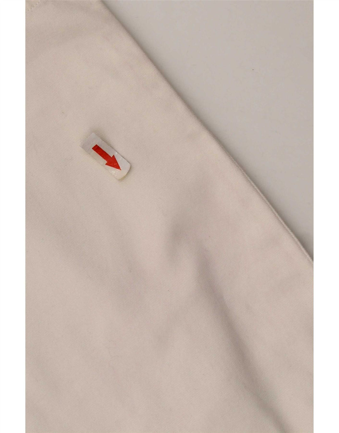 Damskie spodnie Capri z wysokim stanem Roccobarocco IT 44 Medium W26 L22 Białe