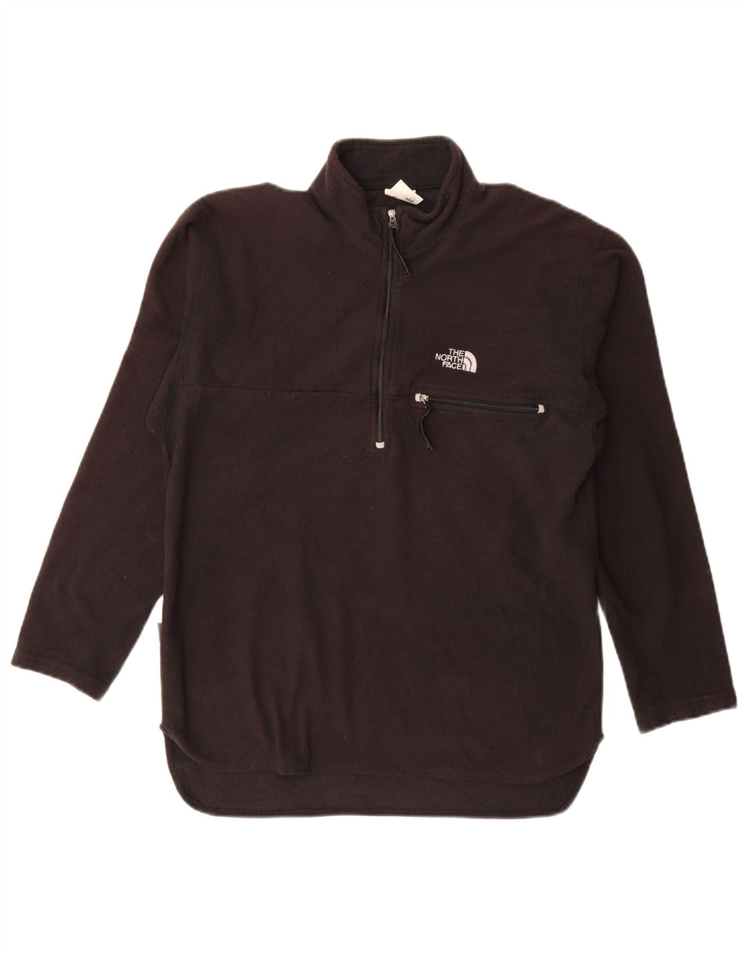 Damski sweter polarowy The North Face z zamkiem błyskawicznym, UK 14, średni czarny poliester