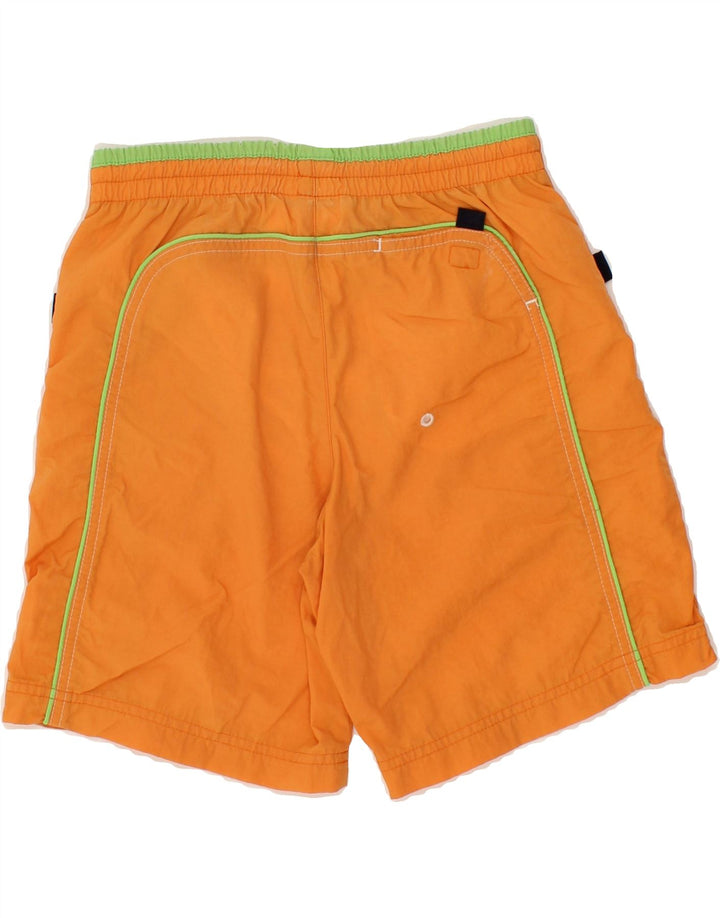 CHAMPION Boys Graphic Swimming Shorts 7-8 Years Small  Orange Polyamide Vintage Champion and Second-Hand Champion from Messina Hembry 