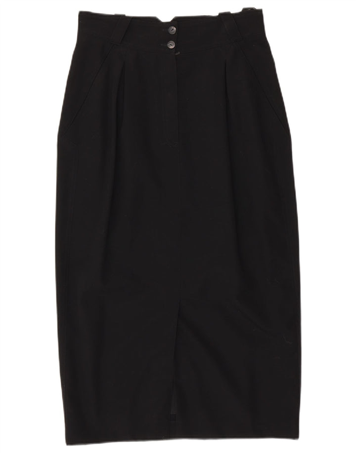 Damska spódnica midi LAUREL EU 38 Medium W28 Czarna wełna