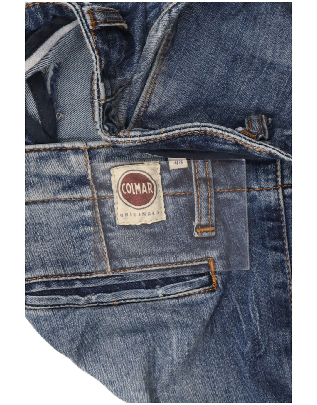 Damskie jeansy Colmar Distressed Slim Cropped IT 44 Medium W30 L26 Niebieskie