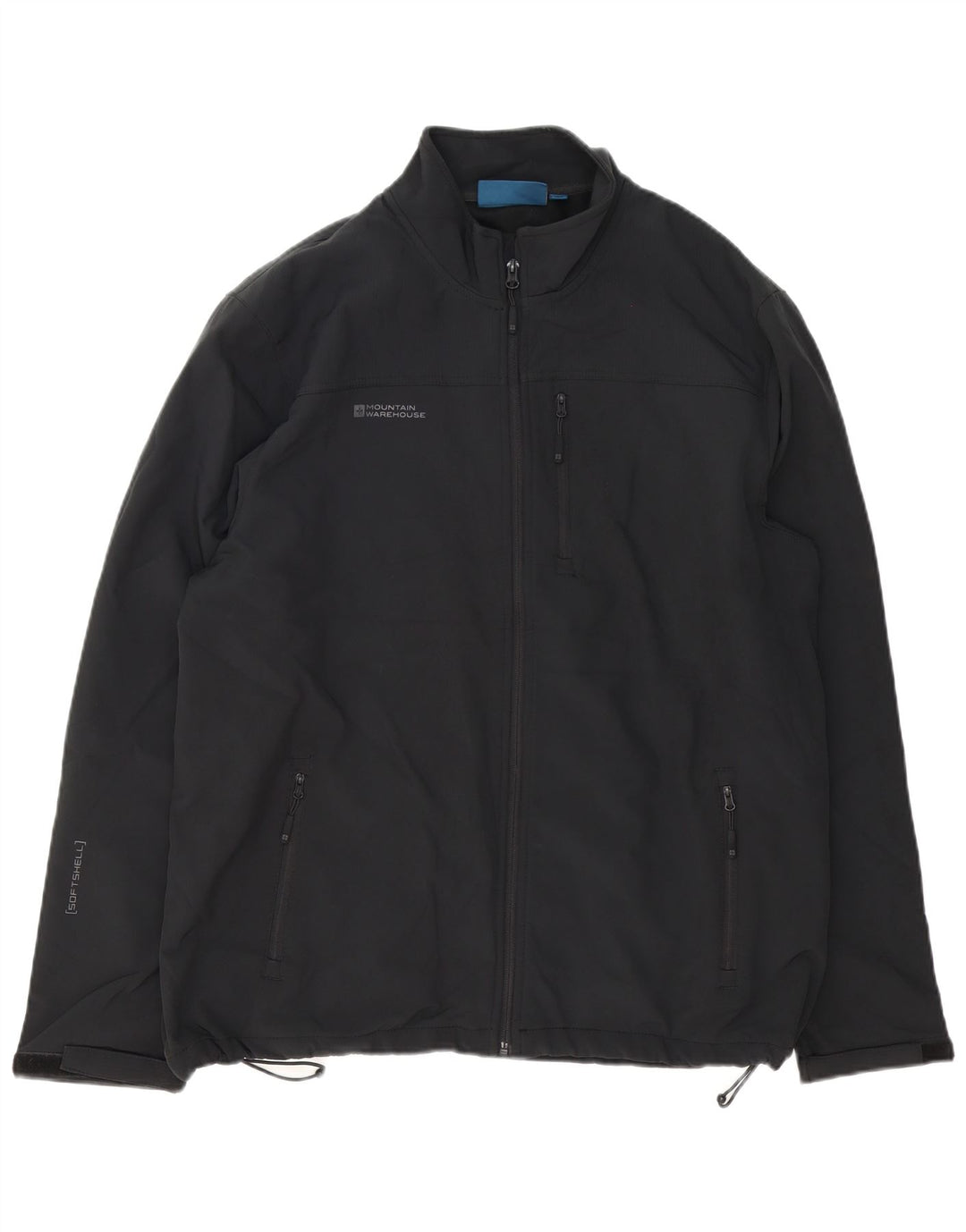 Męska kurtka wiatrówka MOUNTAIN WAREHOUSE UK 44 2XL Czarny poliester