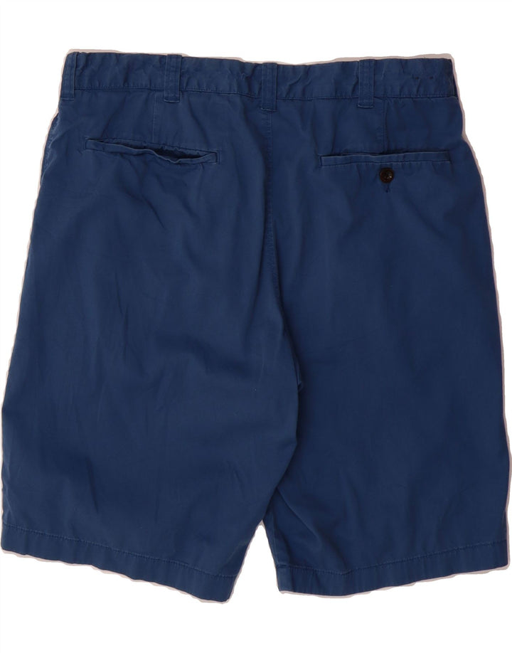 J. CREW Mens Chino Shorts W32 Medium Blue Cotton Vintage J. Crew and Second-Hand J. Crew from Messina Hembry 