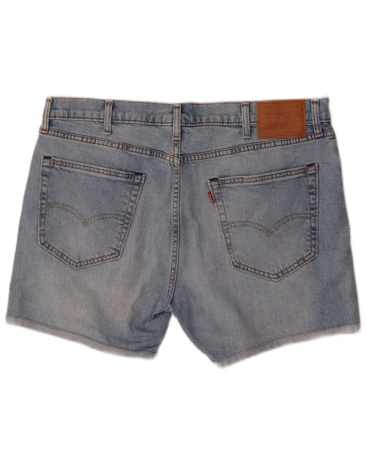 Męskie spodenki jeansowe Levi's 412 W38 XL, niebieska bawełna