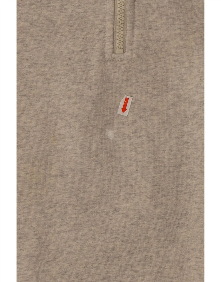 Damski sweter oversize DICKIES z zamkiem błyskawicznym, UK 18 XL, szara bawełna