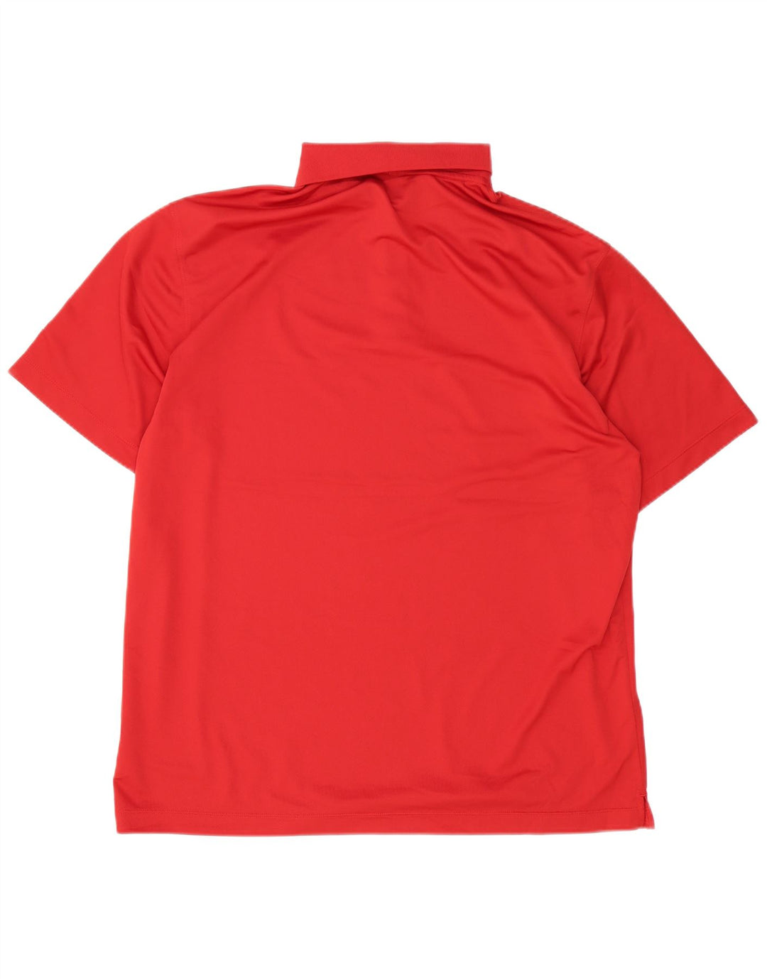 Męska koszulka polo Nike Dri Fit XL, czerwona, poliestrowa