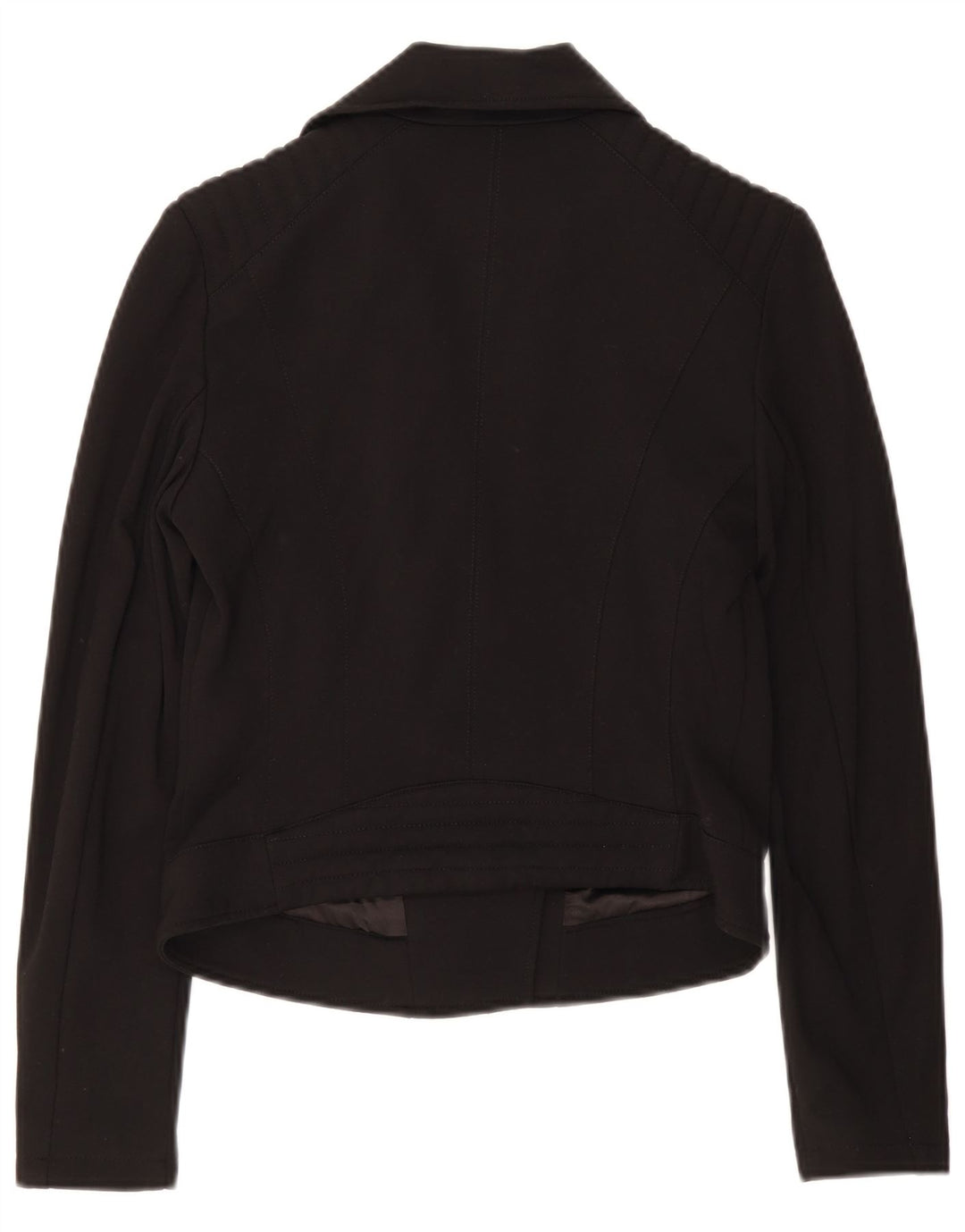 Damska marynarka Guess Crop Full Zip UK 8 Small, czarna wiskoza