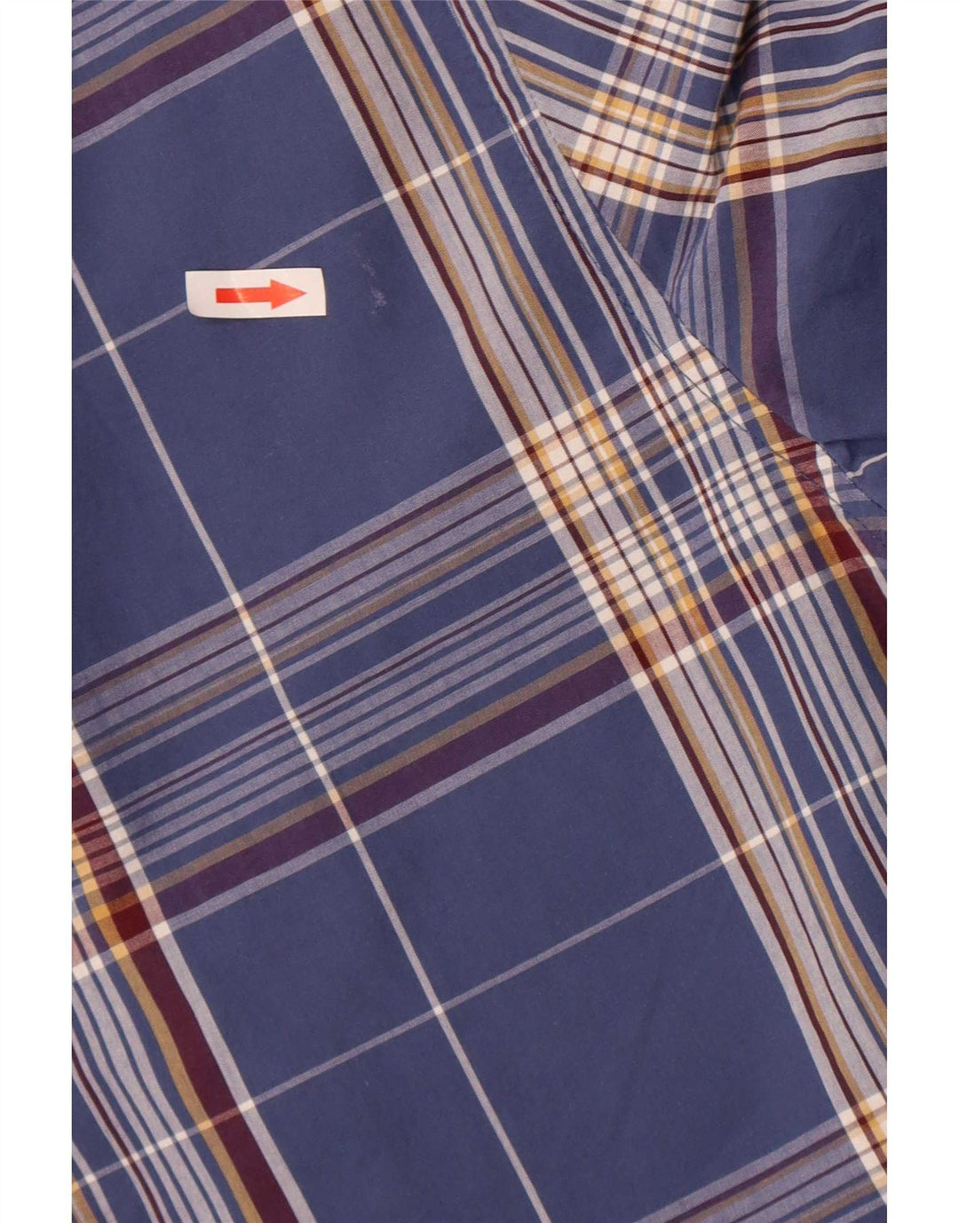 Męska koszula o regularnym kroju Tommy Hilfiger, duża, niebieska bawełniana krata
