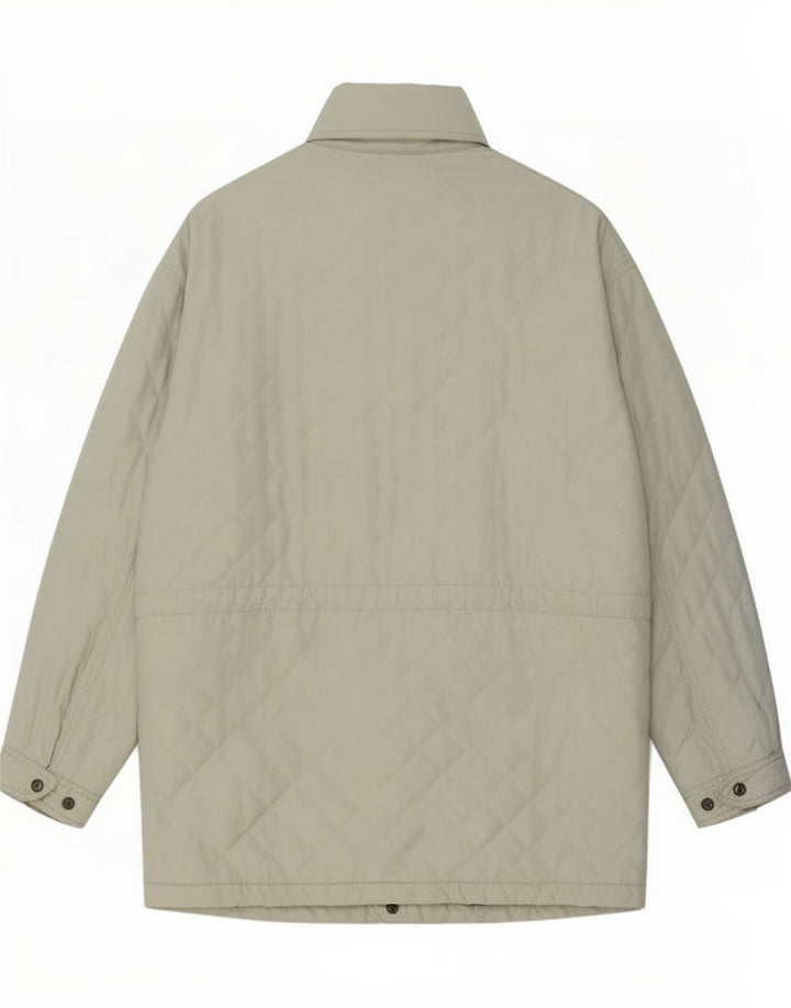 Think Różowa męska pikowana kurtka UK 42 XL, szara