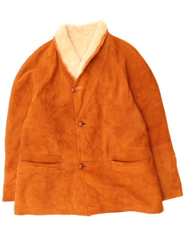 Kurtka męska Shearling Dibi IT 56 3XL Brązowa kurtka Shearling