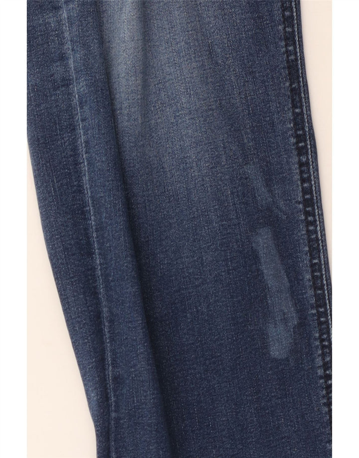Damskie dżinsy Hugo Boss Soft Motion Slim W36 L34 Niebieska bawełna