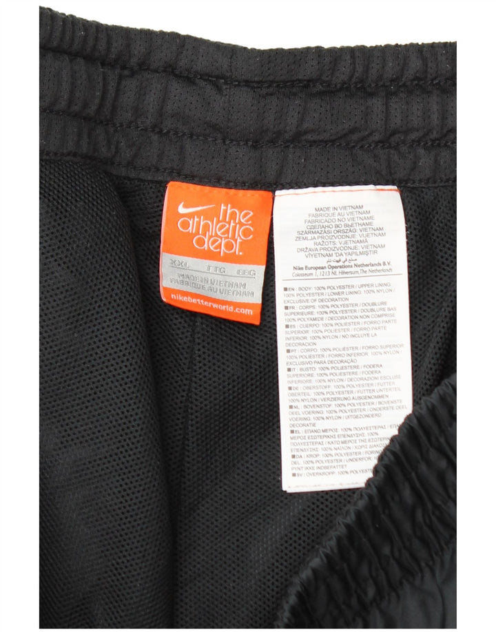 Męskie spodnie dresowe Nike 2XL, czarny poliester