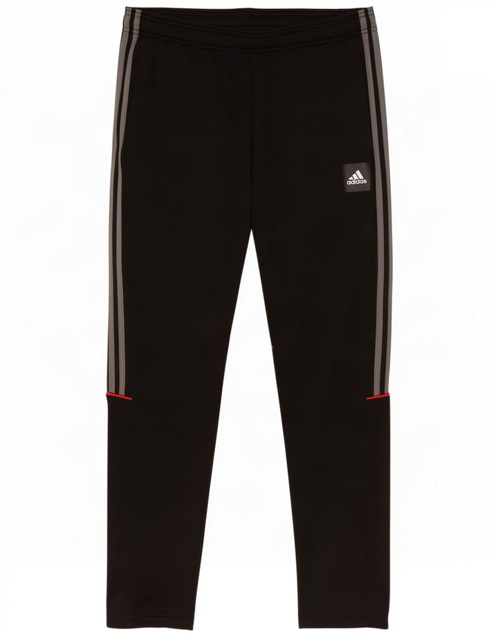 Męskie spodnie dresowe Adidas Aeroready, duże, czarne, poliestrowe