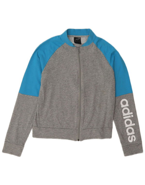 Damska kurtka dresowa adidas Graphic Tracksuit UK 8/10 Small Grey Colorblock