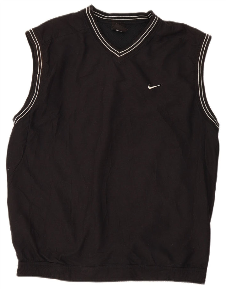 Męski dres bez rękawów Nike, UK 39/41, średni czarny poliester