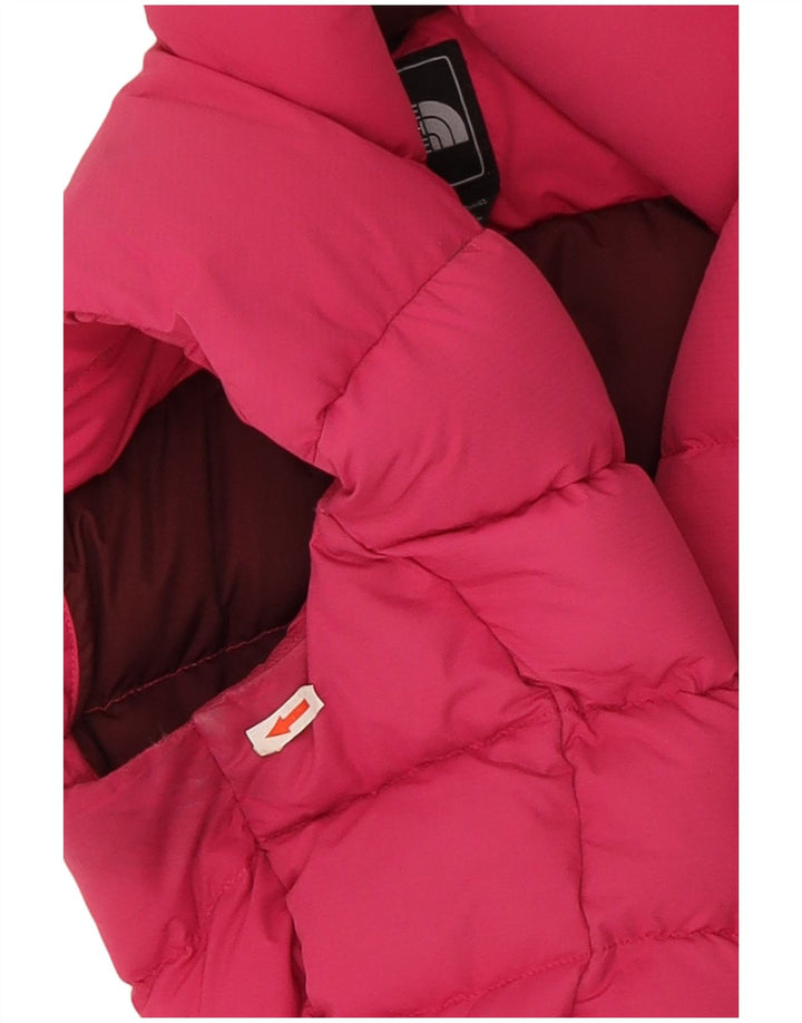 Damska wyściełana kamizelka The North Face UK 10, mała, różowa, z poliestru