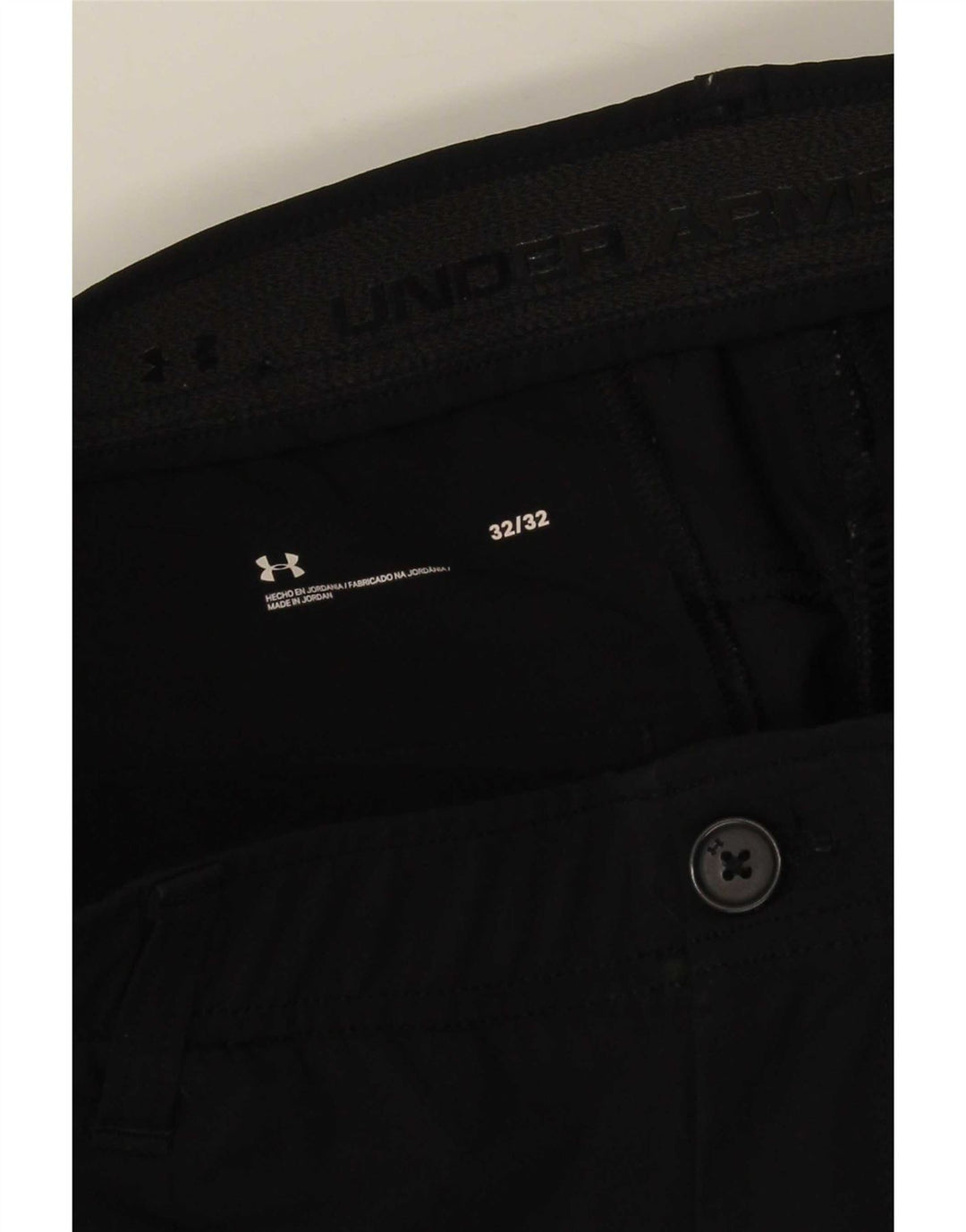 Męskie spodnie typu slim chino Under Armour W32 L32 czarne