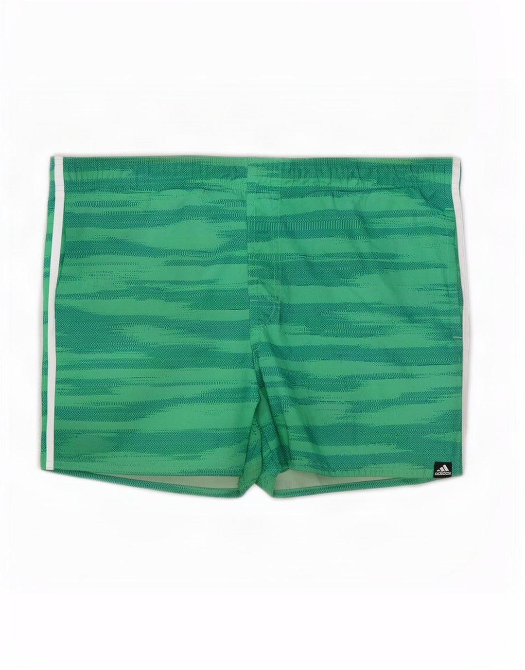 Męskie spodenki kąpielowe Adidas, duże, zielone, kamuflażowe, poliestrowe