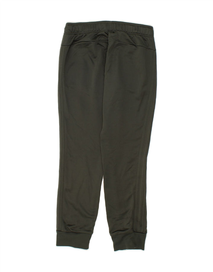 ADIDAS Womens Tracksuit Trousers UK 12/14 Medium Khaki Polyester Vintage Adidas and Second-Hand Adidas from Messina Hembry 
