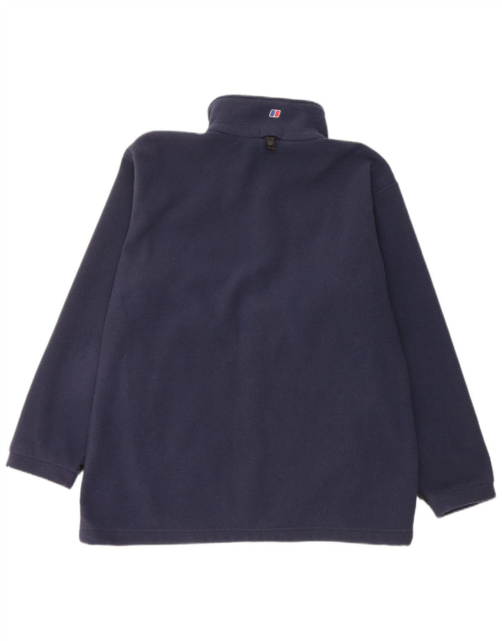 Damska kurtka polarowa Berghaus UK 18 XL, granatowa, poliestrowa