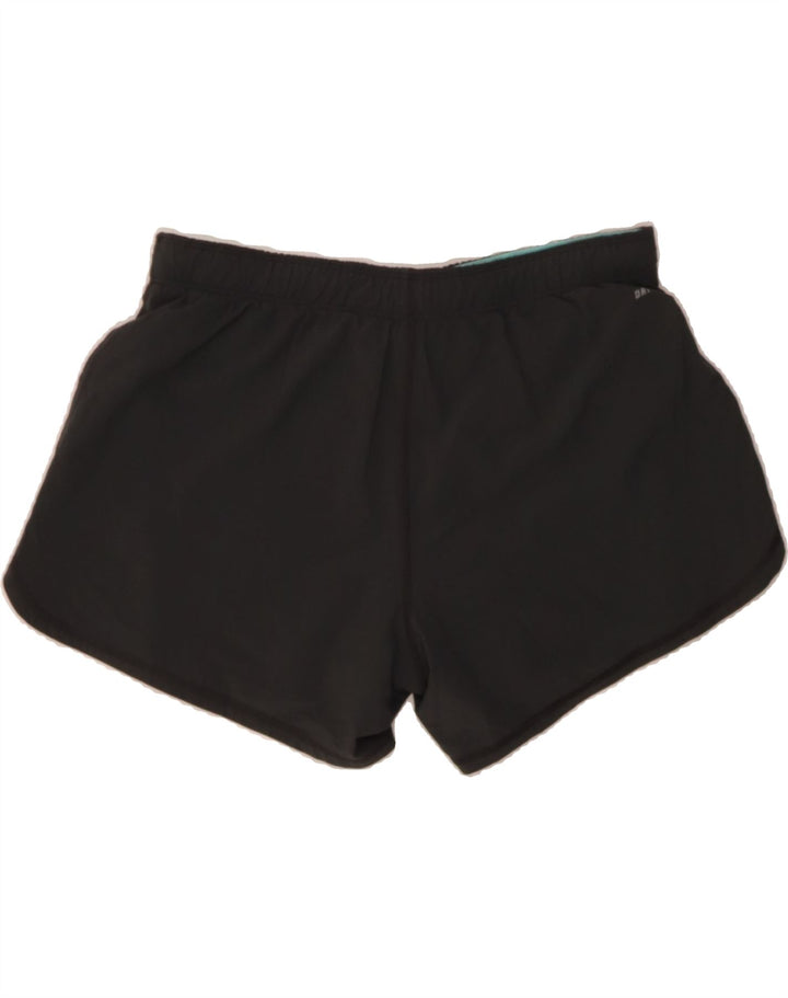 NIKE Womens Dri Fit Sport Shorts UK 14 Medium Black Polyester Vintage Nike and Second-Hand Nike from Messina Hembry 
