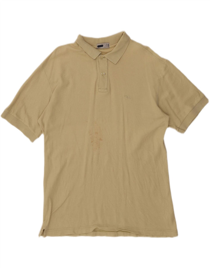Męska koszulka polo FILA IT 54 XL, beżowa