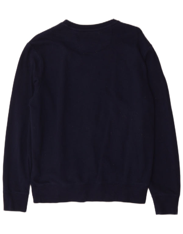 Męska bluza z grafiką Polo Ralph Lauren, średnia, granatowa, bawełniana