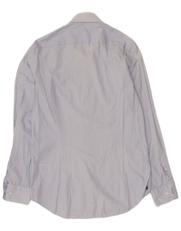 Koszula męska Tommy Hilfiger o dopasowanym kroju, rozmiar 40 15 1/2, średnia niebieska bawełna