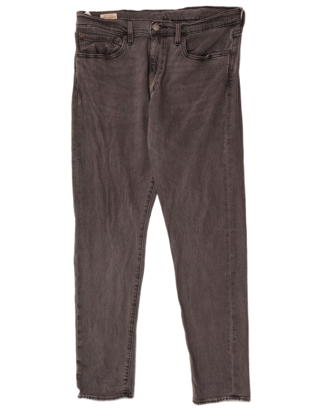 Męskie jeansy Levi's 512 Slim Tapered W34 L32 Szara bawełna